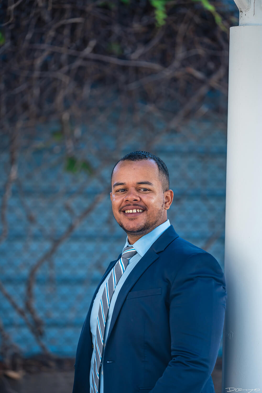 Portrait photo session with Devin Murphy, running for Pinole City Council in Pinole, CA.